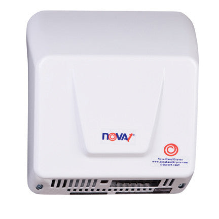 World Dryer NOVA 1 - Universal Voltage, White, Economical & ADA Hand Dryers 83000000
