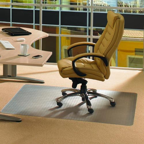 Floortex Advantagemat Rectangular Chair Mat for Carpet - 30"W x 48"L