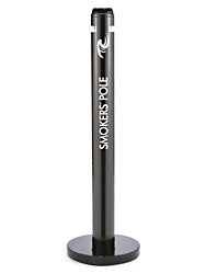 Rubbermaid® Smoker's Pole - Black